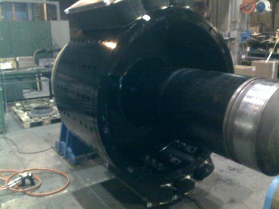 Serraggio dei tiranti rotore