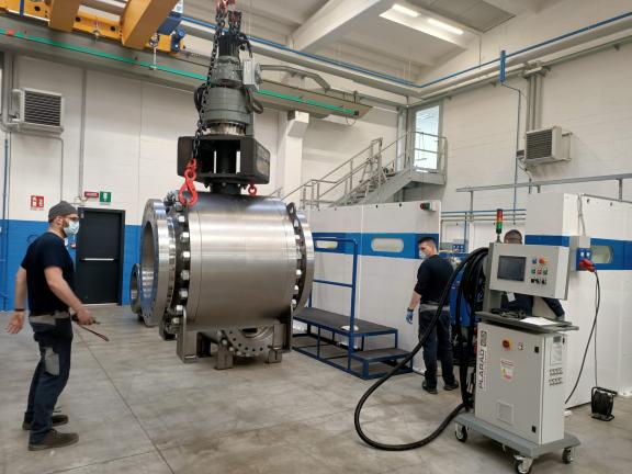 Test Rotazione Valvole