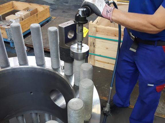 Serraggio Settore Valvole